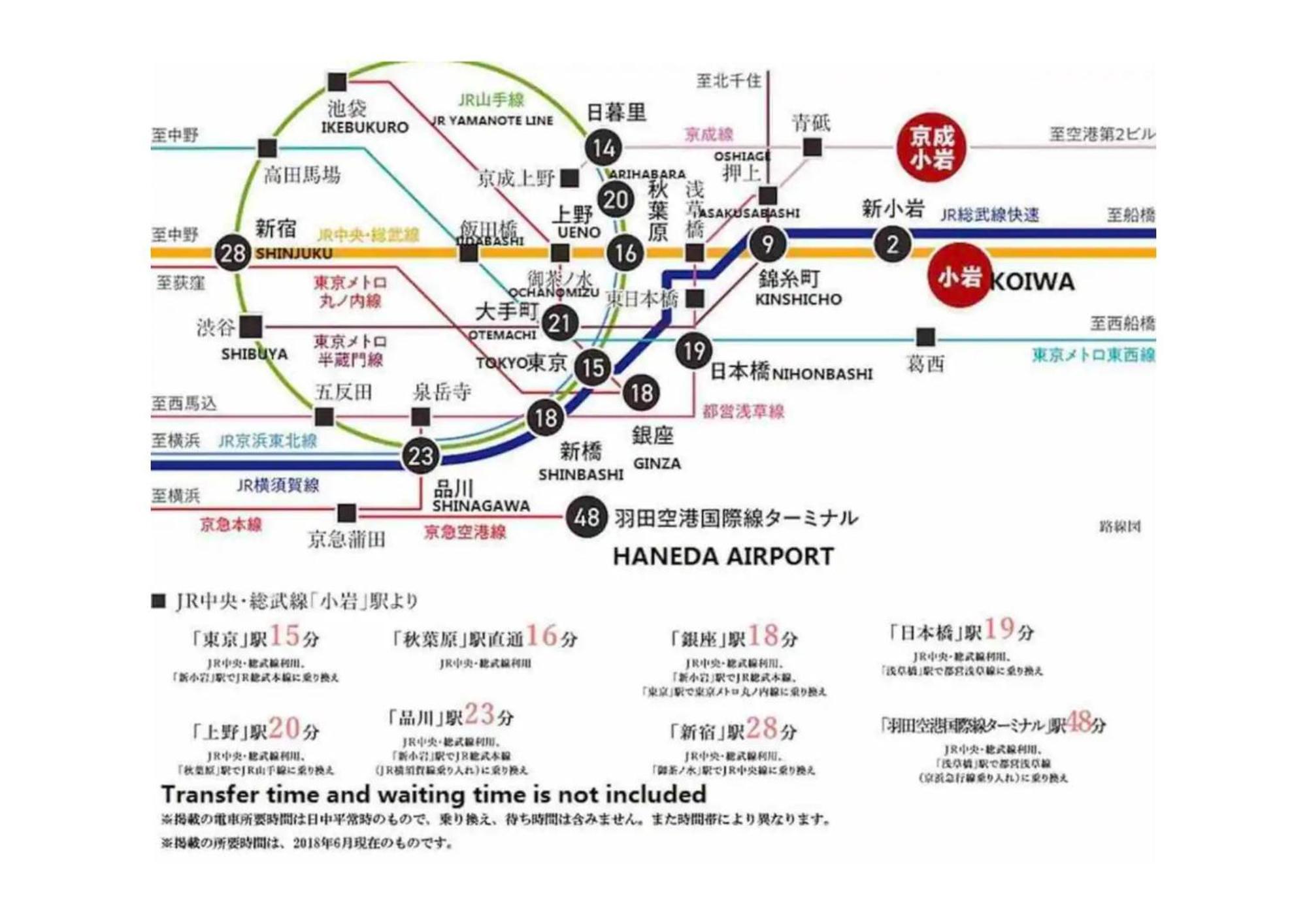 Jr 66Sqm 1F Family Suite 2Ldk Jr Koiwa-Keisei Koiwa-Asakusa-Oshiage-Shinjuku-Ueno Tokyo Dış mekan fotoğraf